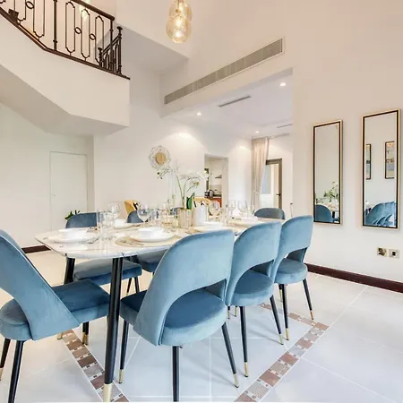 Splendid 5Br Villa At Canal Cove Palm Jumeirah By Deluxe Holiday Homes Dubai Exterior foto